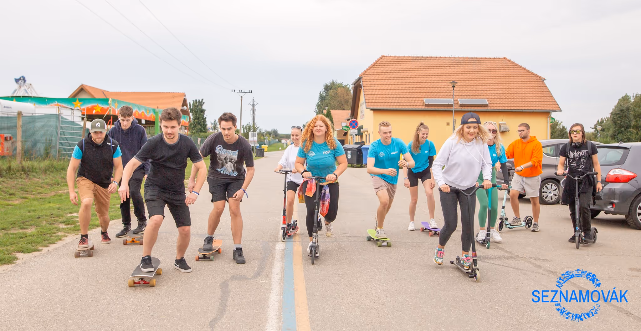 Longboard trip Pálava vs Predškolovák Vranov program a sport
